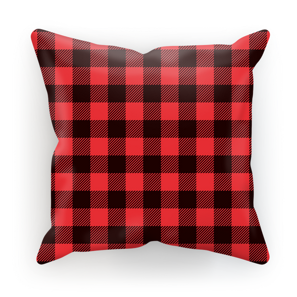 65 MCMLXV Red Buffalo Plaid Print Cushion Cover Pillow Case