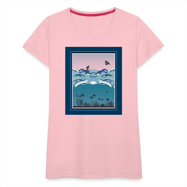 65 MCMLXV Women’s Ipanema Surf Premium T-Shirt - pink