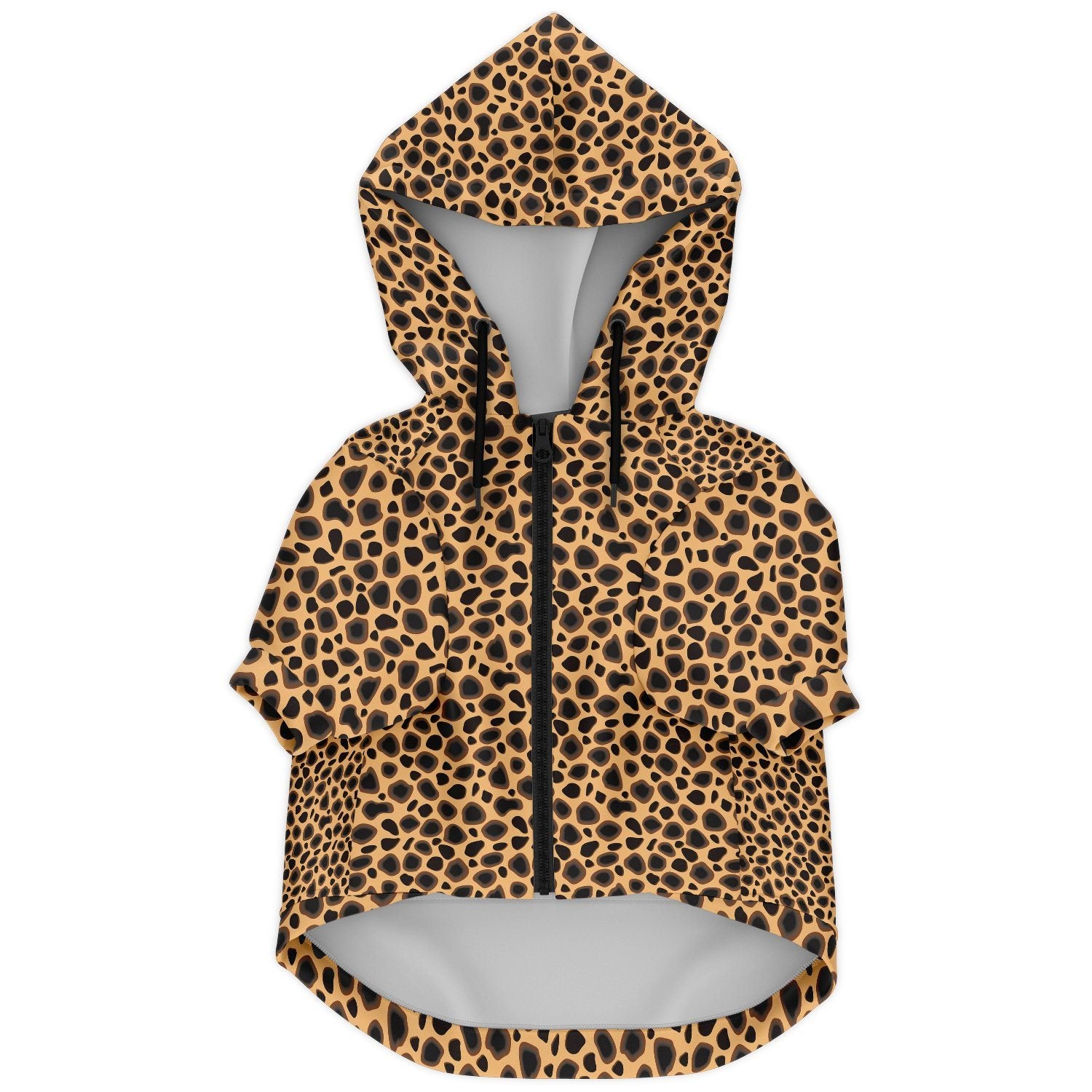 Cheetah print hotsell zip up hoodie