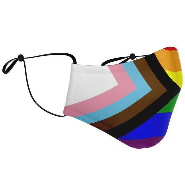 65 MCMLXV Unisex LGBTQIA+ Pride Flag Print Face Mask-Fashion Face Mask - AOP-65mcmlxv