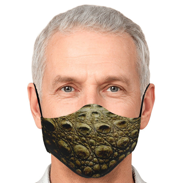 65 MCMLXV Unisex Crocodile Print Face Mask-Fashion Face Mask - AOP-65mcmlxv