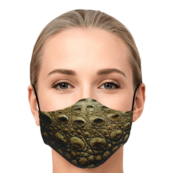 65 MCMLXV Unisex Crocodile Print Face Mask-Fashion Face Mask - AOP-65mcmlxv