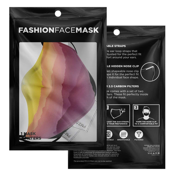 65 MCMLXV Unisex Mountain Horizon Print Face Mask-Fashion Face Mask - AOP-65mcmlxv