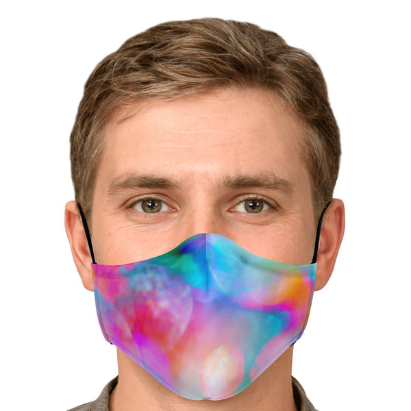 65 MCMLXV Unisex Psychadelic Tie-Dye Print Face Mask-Fashion Face Mask - AOP-65mcmlxv