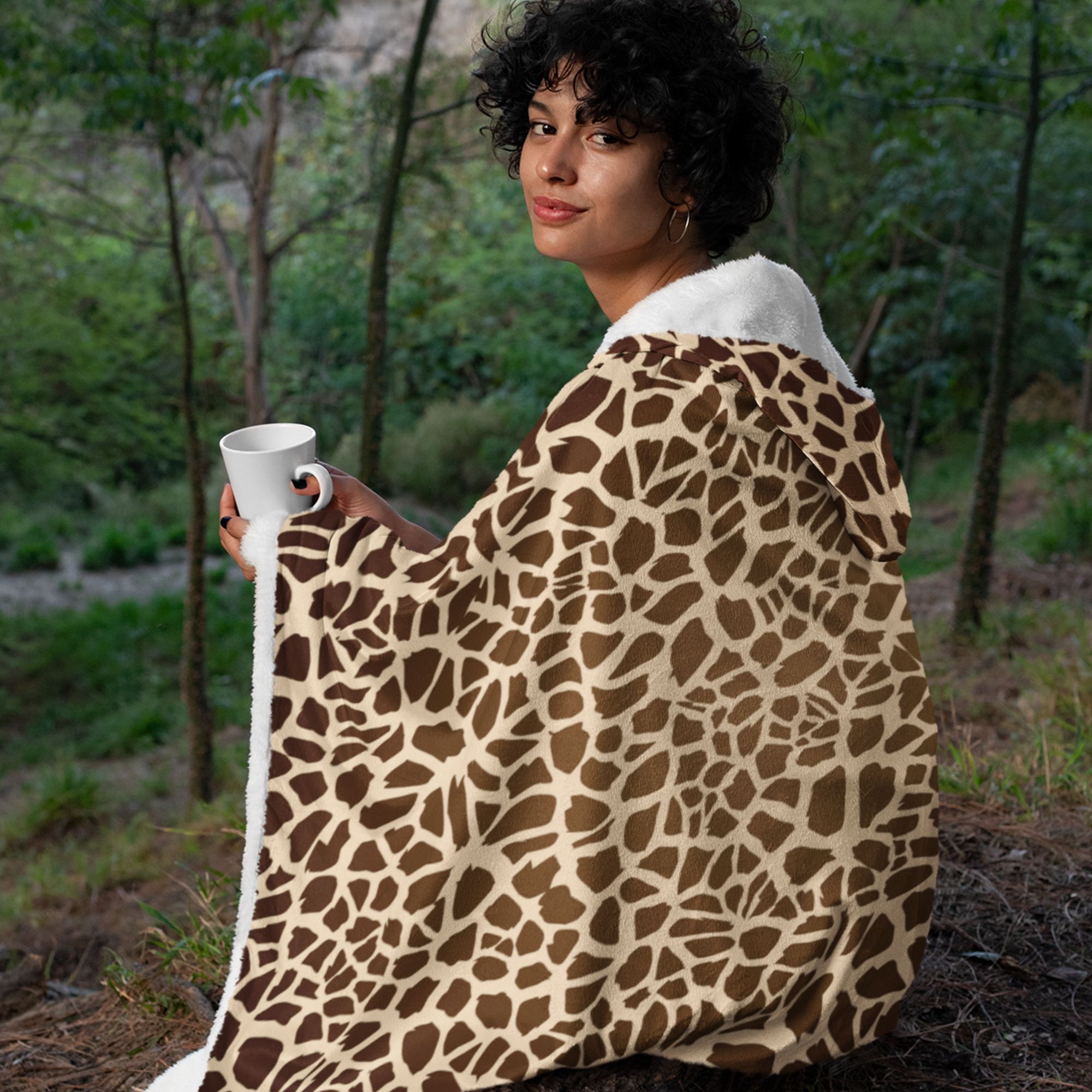 Hooded Blanket for Adults - JetPrint