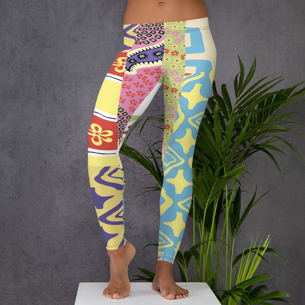 Groovy Girl Printed Yoga Leggings