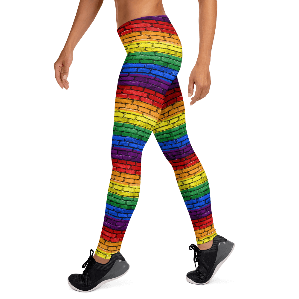 Rainbow Pride Flash Blue Leggings
