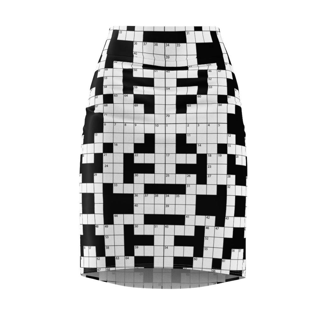 Satin skirt outfit clearance crossword