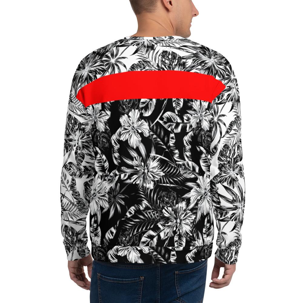 Floral best sale printed sweatshirt