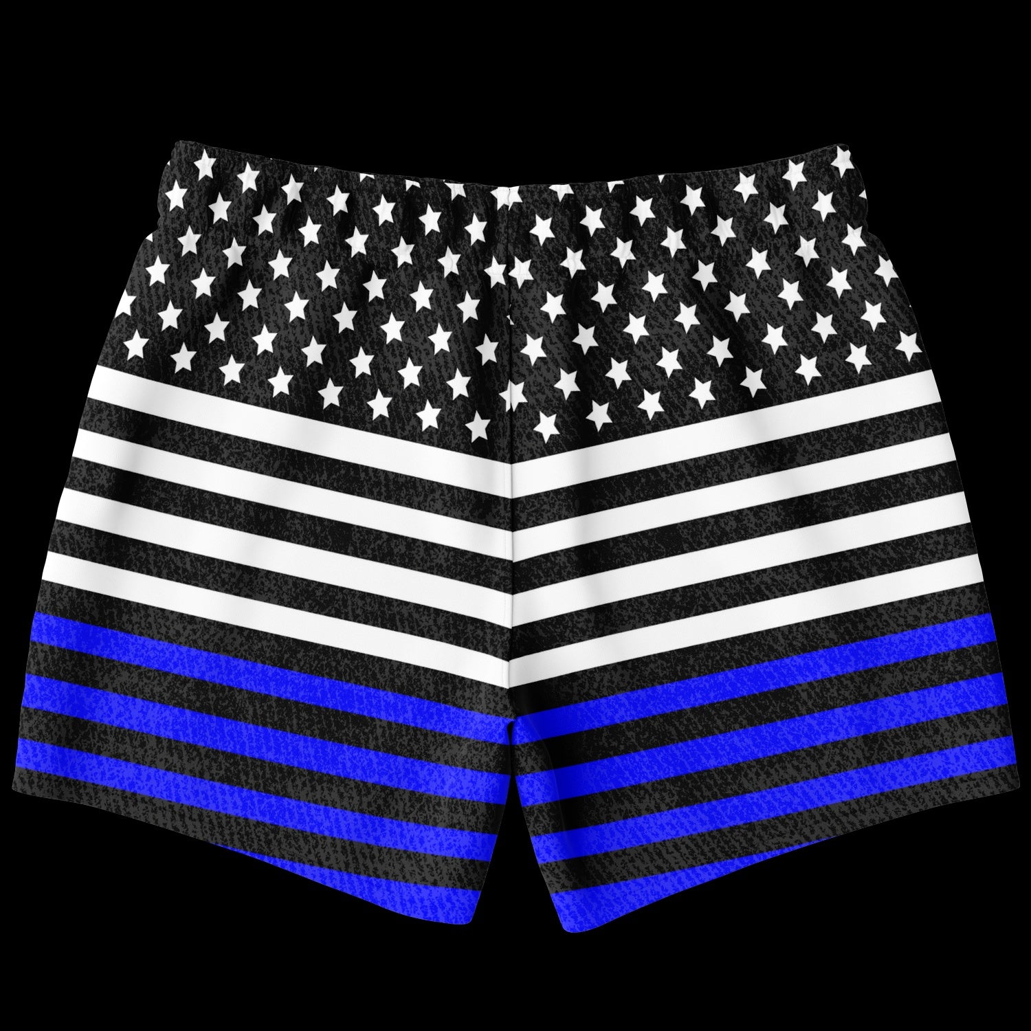 Thin blue line on sale mens swim trunks