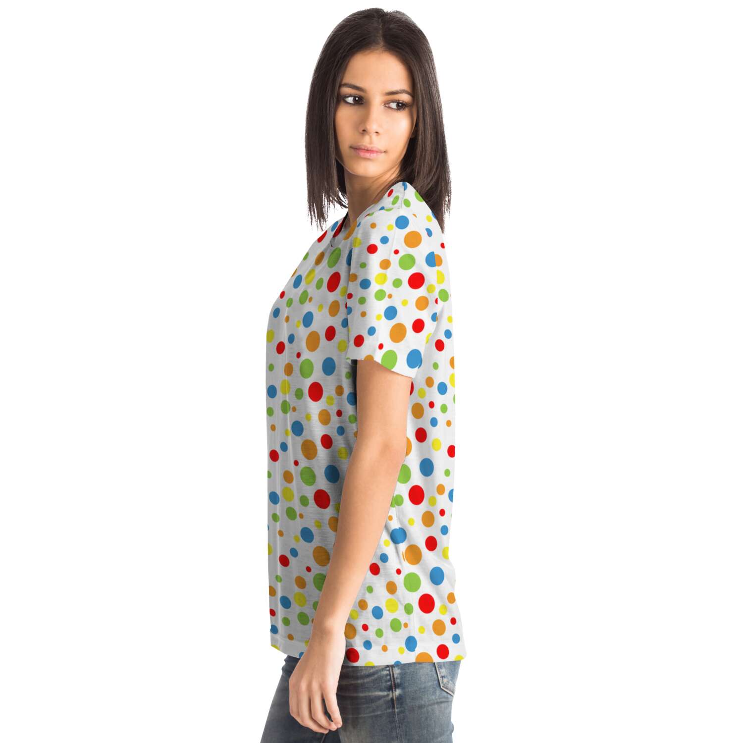 65 MCMLXV Unisex Cosplay Polka Dot Squad Print T-Shirt