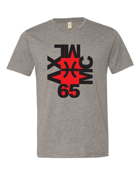 65 MCMLXV Men's Modern Art Graphic Logo T-Shirt-Tee Shirt-65mcmlxv